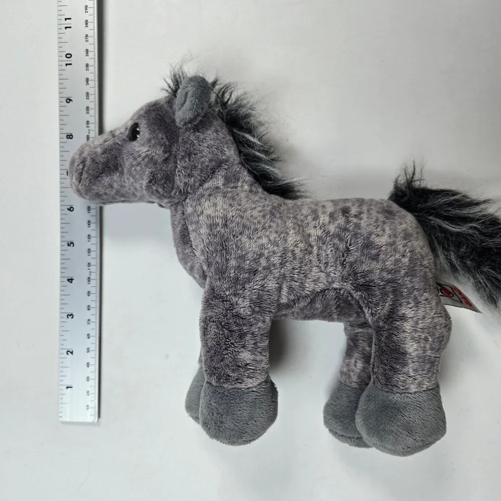 Webkinz‎ Ganz Gray Arabian Horse Plush Toy Small Stuffed Animal